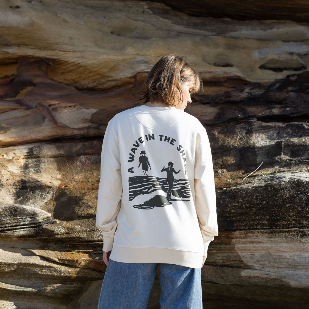 Wave Shade Jumper - Natural Raw