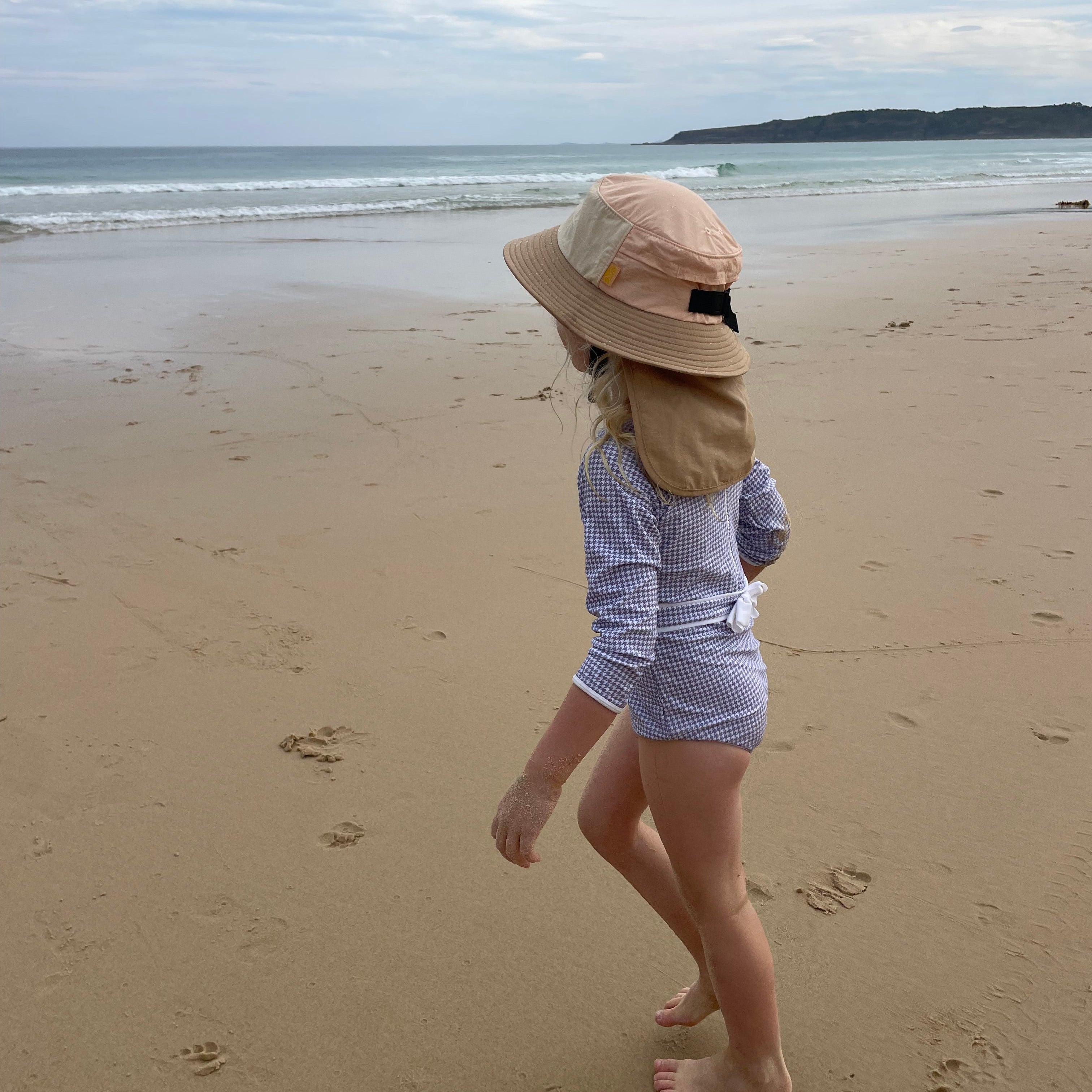Junior XS Sun Coral Surf Bucket Hat