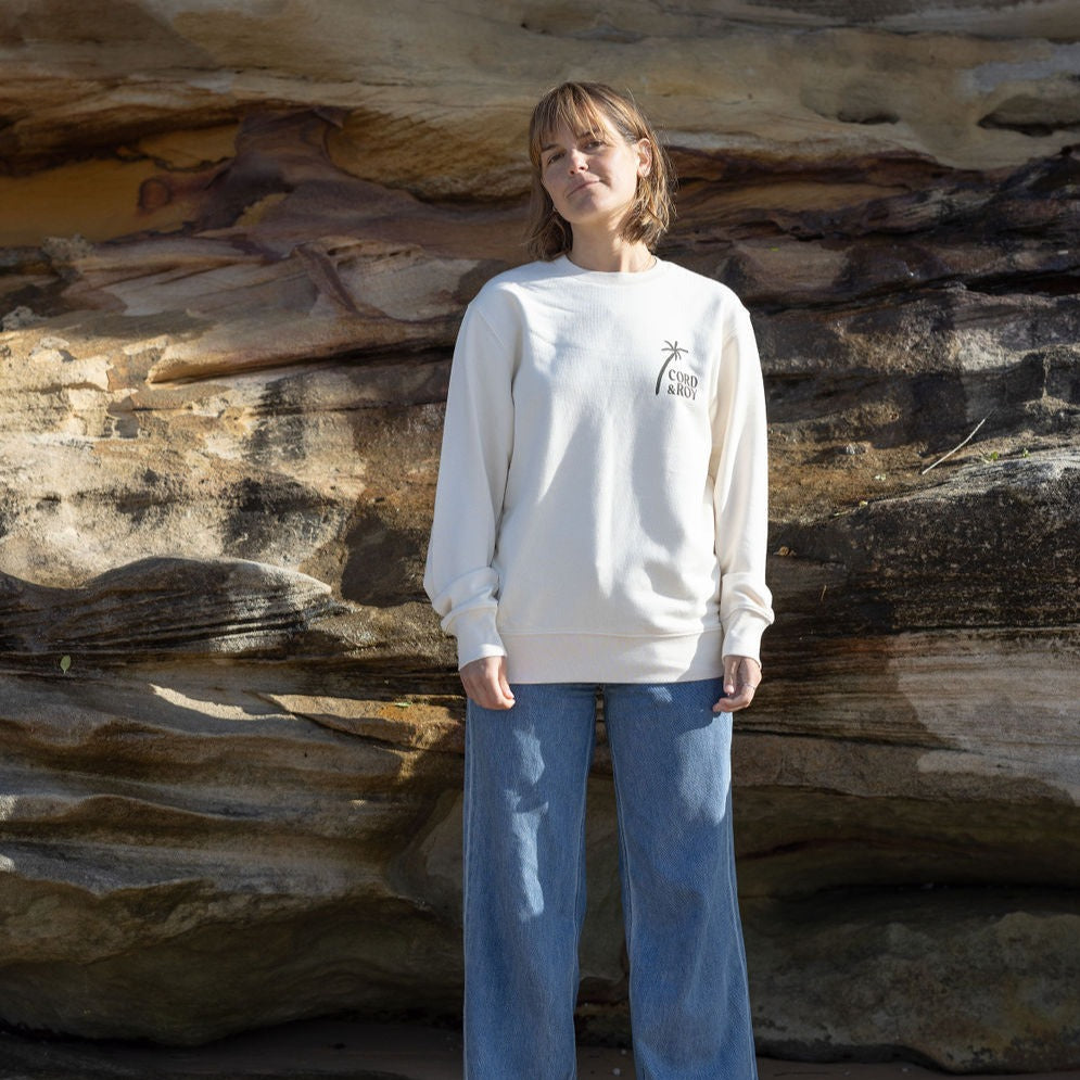 Wave Shade Jumper - Natural Raw